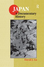Japan: A Documentary History