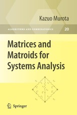 Matrices and Matroids for Systems Analysis