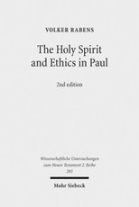 The Holy Spirit and Ethics in Paul