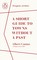Camus, A: Short Guide to Towns Without a Past