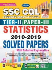 SSC CGL Tier-II Paper-III Statistics Solved Papers 10 sets