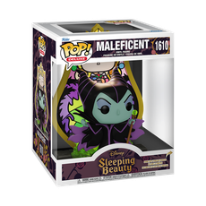FUNKO POP! Deluxe Vinilinė figūrėlė: Disney: Sleeping Beauty - Maleficent (Princess Aurora Stained Glass)