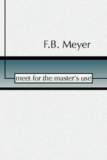 Meet for the Master's Use