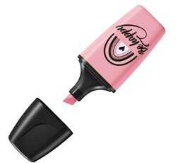 Teksto žymeklis BOSS MINI pastel.rausvų skaistalų sp.