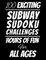 100 Exciting Subway Sudoku Challenges