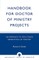 Handbook for Doctor of Ministry Projects