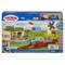 THOMAS & FRIENDS bėgių trasos rinkinys su lokomotyvų depu (JLL36)