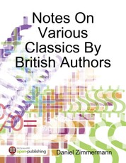 Notes On Various Classics By British Authors