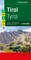 Tirol, Straßen- und Freizeitkarte 1:150.000