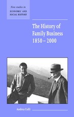 The History of Family Business, 1850-2000