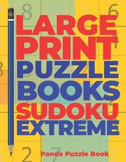 Large Print Puzzle Books Sudoku Extreme