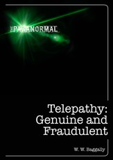 Telepathy: Genuine and Fraudulent