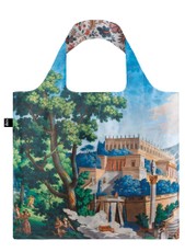 LOQI dvipusis pirkinių krepšys „Landscape & Indian Duo Bag“