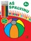 Aš spalvinu 3+. Su pieštukais ir lipdukais