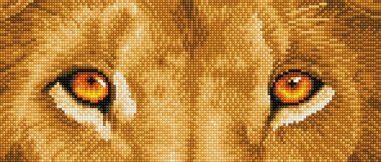 Deimantinė mozaika LION SPY  9x9