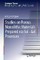 Studies on Porous Monolithic Materials Prepared via Sol-Gel Processes