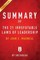 Summary of The 21 Irrefutable Laws of Leadership