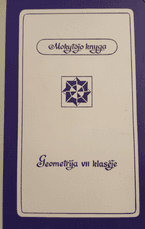 Geometrija VII klasėje. Mokytojo knyga