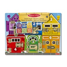 MELISSA & DOUG playset Latches Board