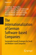 The Internationalization of German Software-Based Companies