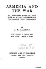 Armenia and the War, An Armenian's Point of View