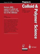 Horizons 2000 -- Aspects of Colloid and Interface Science at the Turn of the Millenium