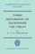 Three Historians of Alexander the Great