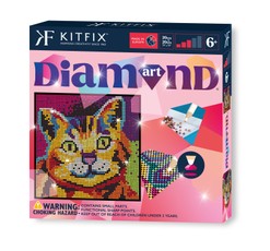 KITFIX DIY Deimančiukų menas „Kačiukas“