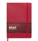 Knyga BRIEF A5 96l lang., raudona