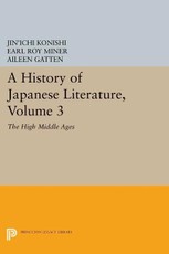 A History of Japanese Literature, Volume 3