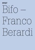 Berardi, F: Franco Berardi Bifo