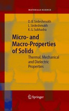 Micro- and Macro-Properties of Solids