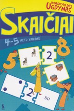 Skaičiai. Ugdomasis žaidimas 4-5 metų vaikams