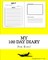 My 100 Day Diary (Yellow cover)
