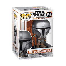 FUNKO POP! Vinilinė figūrėlė: Star Wars: Mandalorian & Grogu - The Mandalorian (Final Chapter)