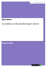 An analysis on the dendral expert system