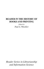 Reader in the History of Books and Printing