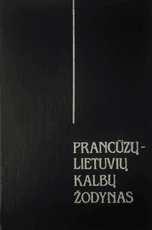 Prancūzų–lietuvių kalbų žodynas