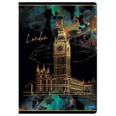 Sąsiuvinis(platus) A5 32lap 80g linija GOLD CITY