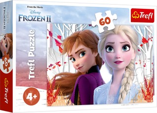 TREFL FROZEN dėlionė „Ledo šalis 2“ 60 det.
