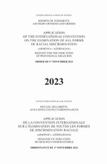 Application of the International Convention on the Elimination of All Forms of Racial Discrimination (Armenia V. Azerbaijan)