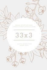 33x3 Law of Attraction script book