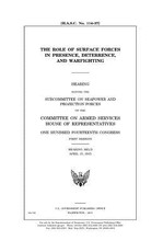 The role of surface forces in presence, deterrence, and warfighting