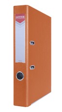 Segtuvas su metaliniu apvadu A4 50mm oranžinis