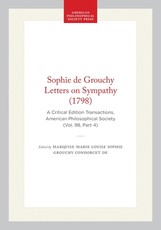 Sophie de Grouchy Letters on Sympathy (1798)