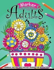 Marker Coloring books for adults