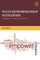 Policy Entrepreneurship in Education