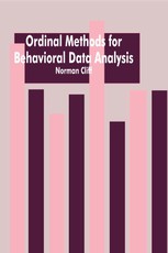 Cliff, N: Ordinal Methods for Behavioral Data Analysis
