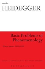 Basic Problems of Phenomenology
