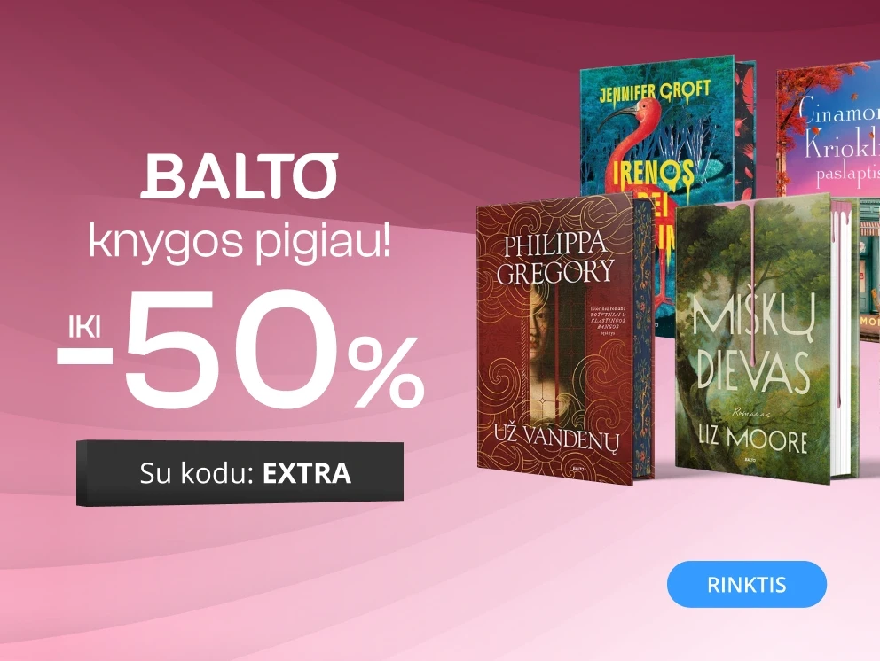 LEIDYKLOS BALTO KNYGOS - extra nuolaidos iki -50%!